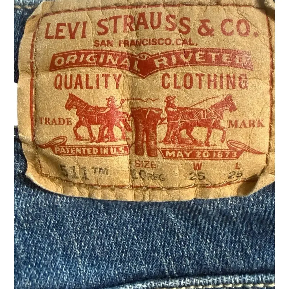 Boys Levi's 511 Jeans Size 10 25x25
